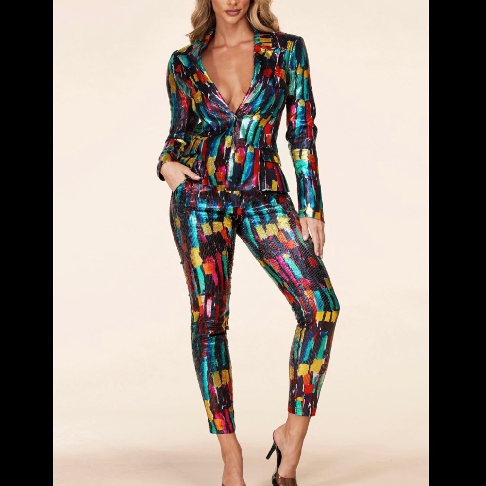 Sequin Pantsuit